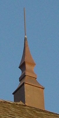 Copper Finial